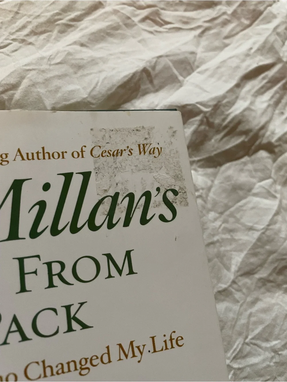 Lessons From The Pack Hardcover by Cesar Millan